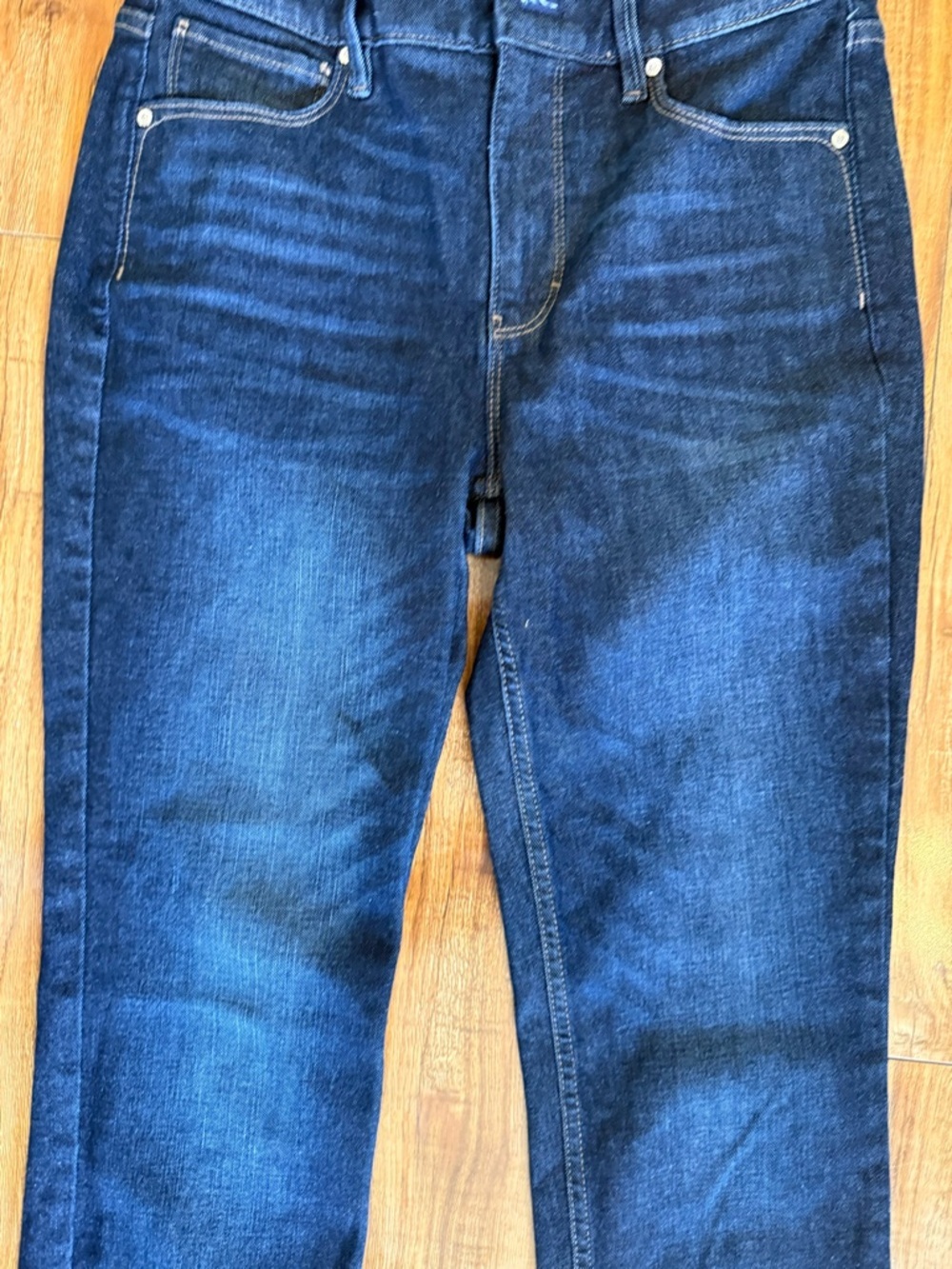 WHITE BLACK Women's Dark Blue Slim Fit High Rise Sculpt Jeans Size 6 - Picture 7 of 11